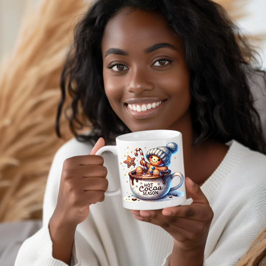 Gingerbread Man, 15oz Coffee Mug