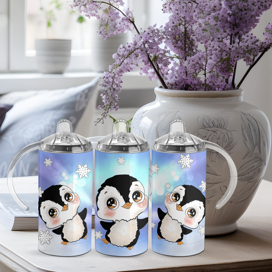 Penguin Trio, 12oz Tumbler