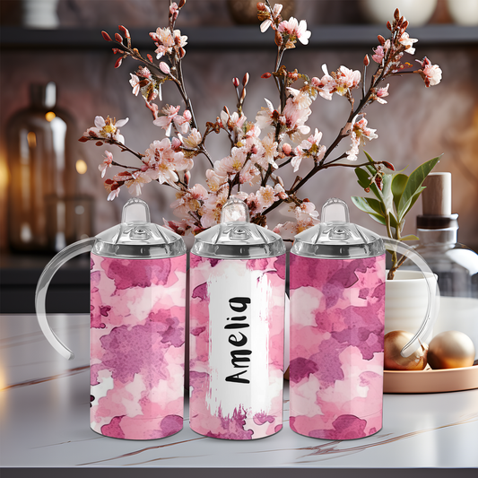 Pink Camouflage, 12oz Tumbler